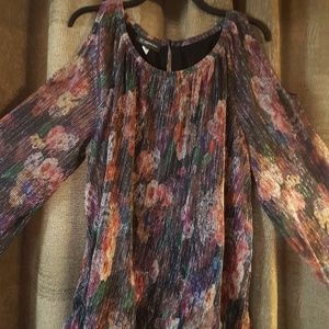 Cold shoulder blouse